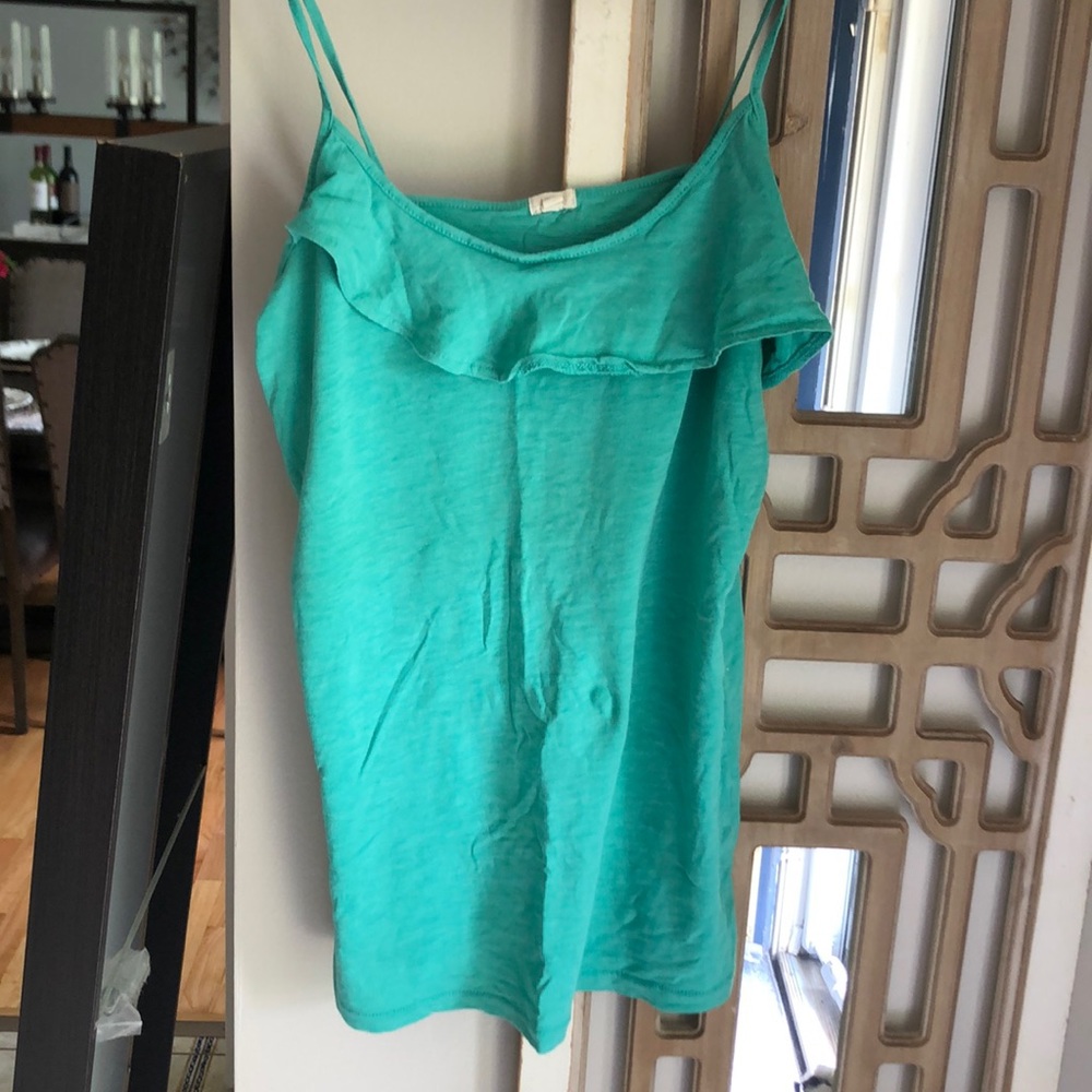 teal jcrew tank
